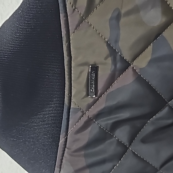 Calvin Klein Mens Jacket Camo Quilted Bomber Jacket Size M - Picture 4 of 14
